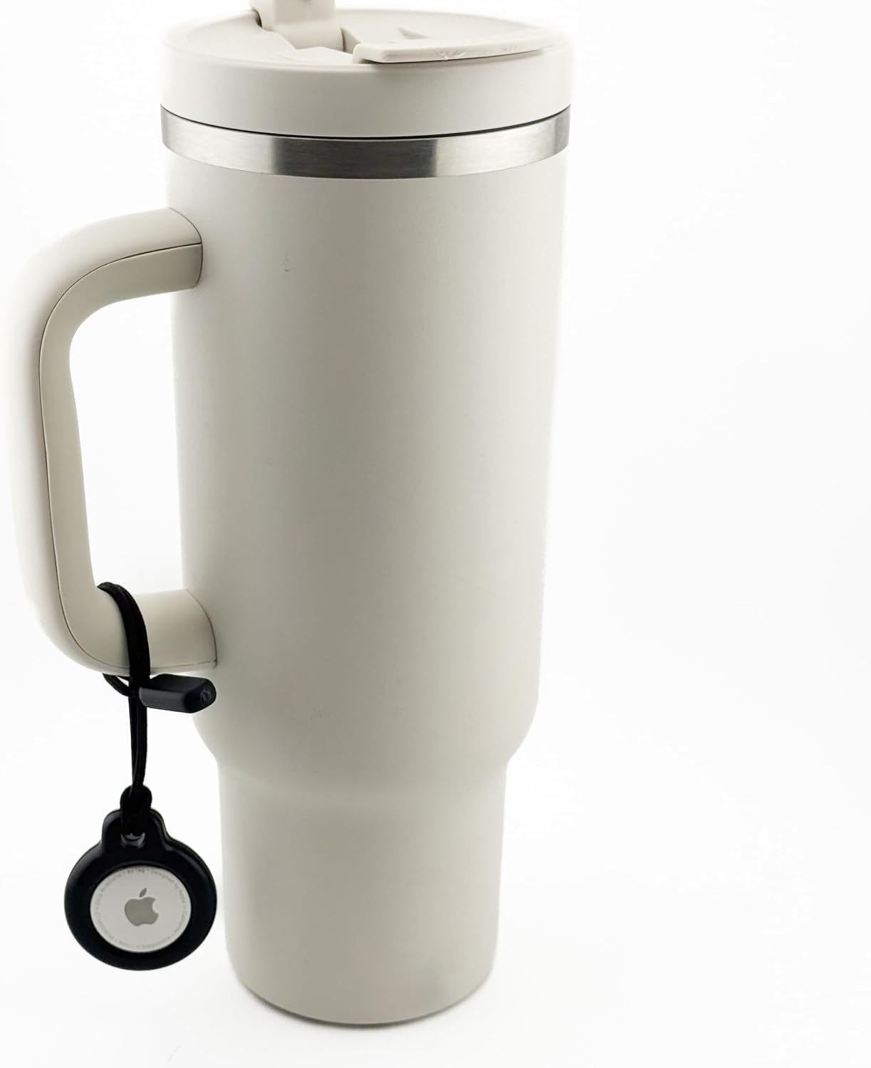 Water Bottle AirTag Holder Strap, Black