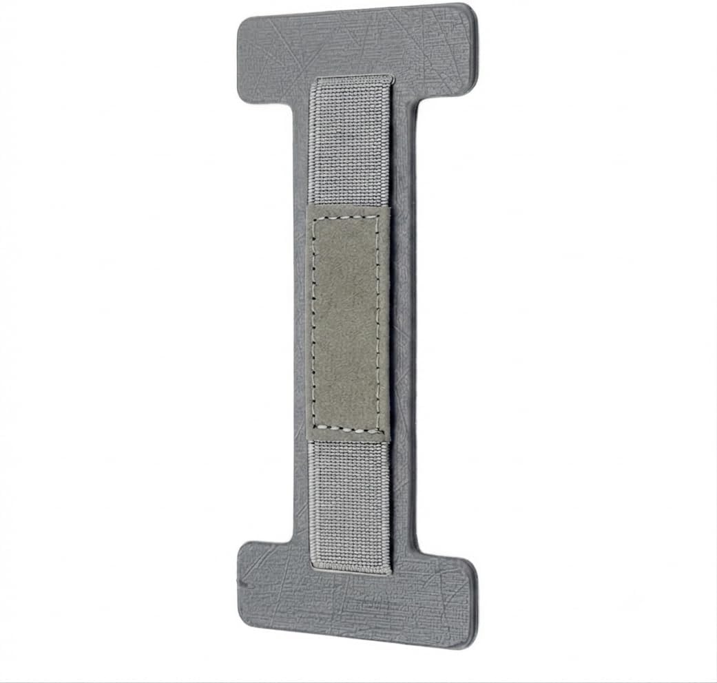 GATYZGEAR Grey Stick-on Tablet Hand Strap with Elastic Band