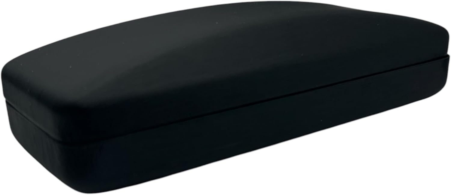 GATYZGEAR Black Metal Hard Glasses Case with Satin Exterior