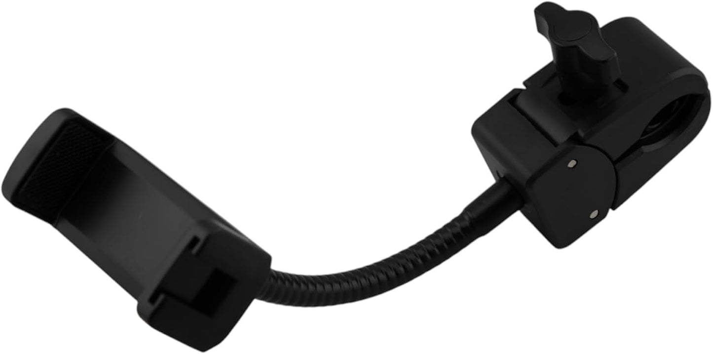 Flexible Gooseneck Phone Holder, All-Metal Clamp
