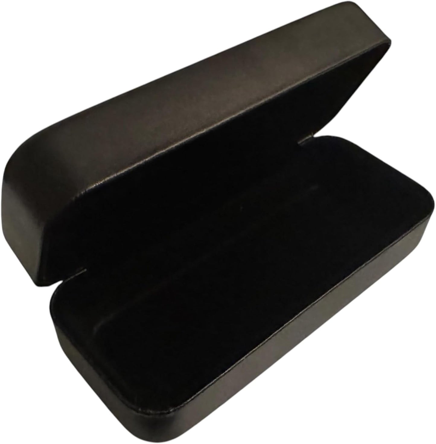 GATYZGEAR Black Large Rectangular Glasses Case with Velvet Interior