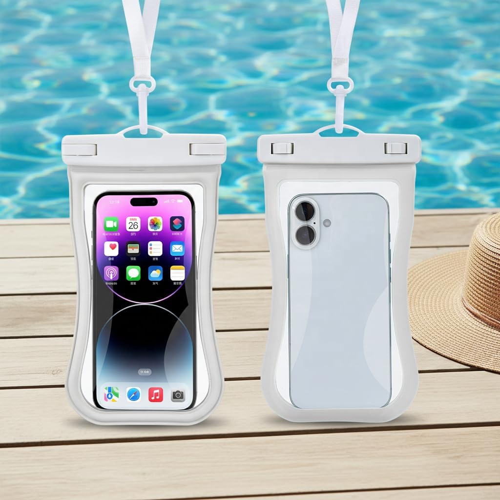 Floating Waterproof Phone Pouch with Lanyard