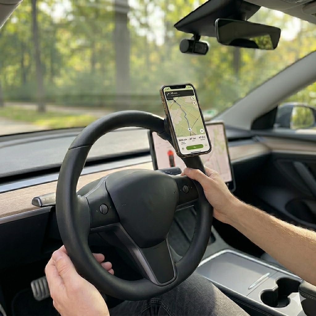 Magnetic Phone Holder with Silicone Strap