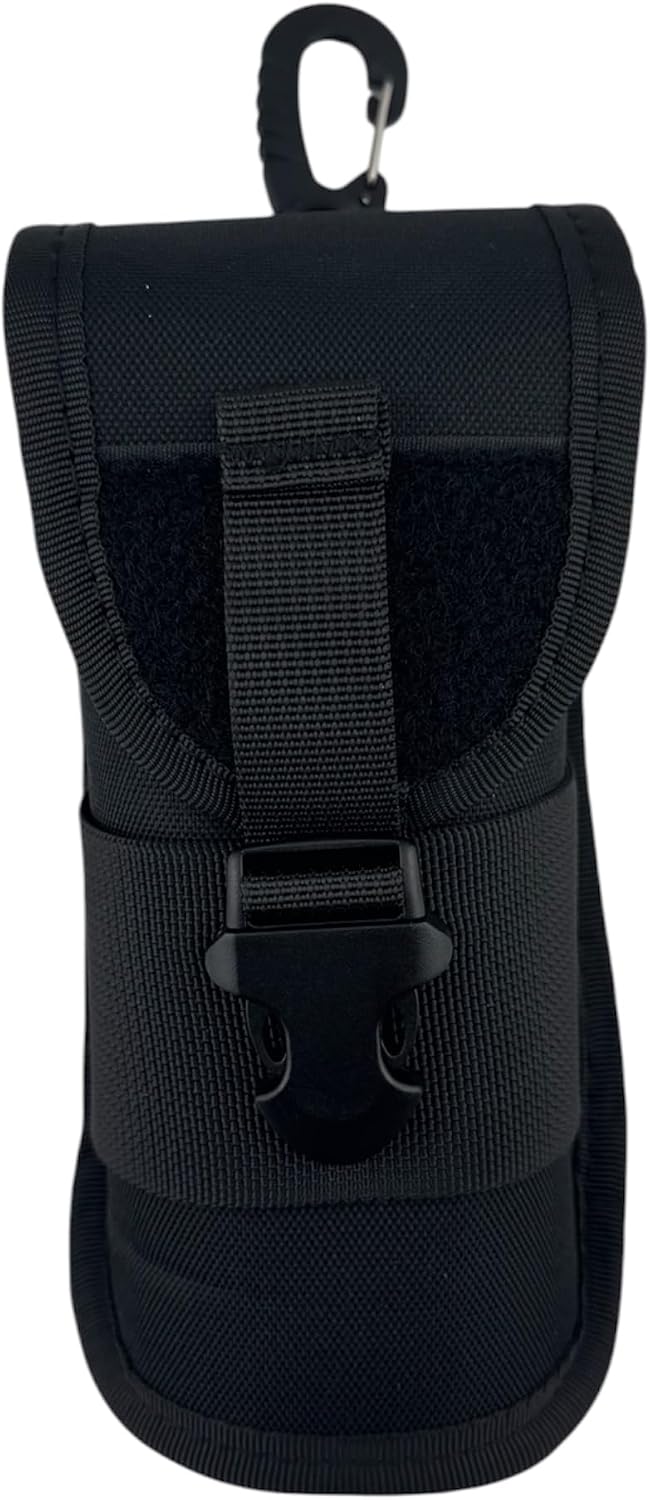 Tactical MOLLE Hard Glasses Case, Black