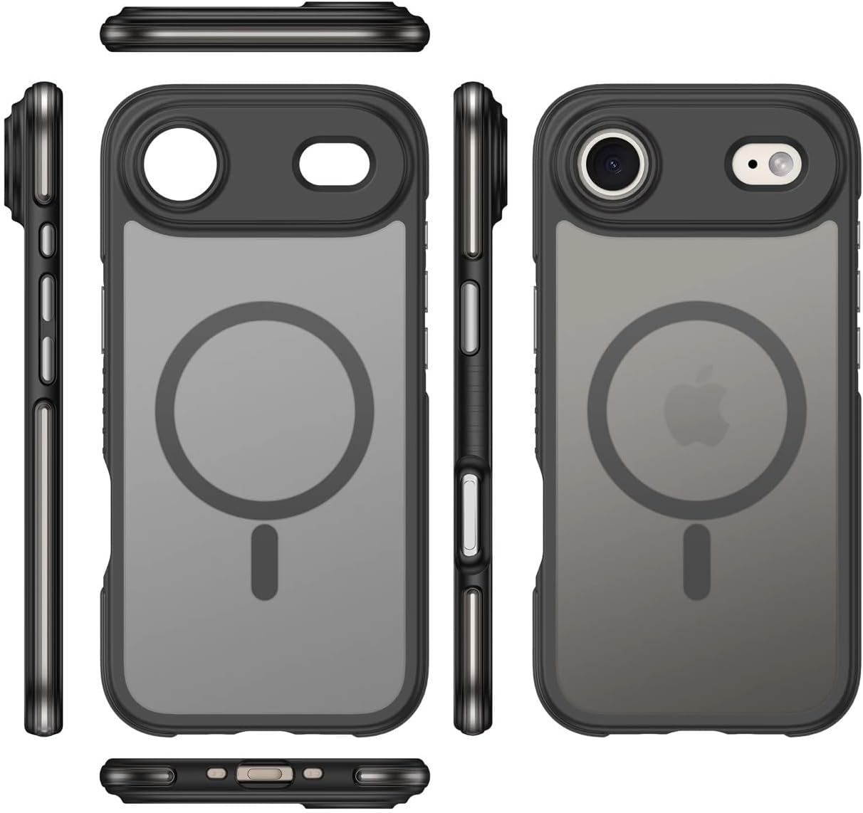 iPhone 17 Air MagSafe Case, Clear/Black