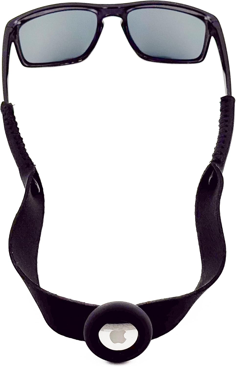 AirTag Neoprene Floating Glasses Strap, Black