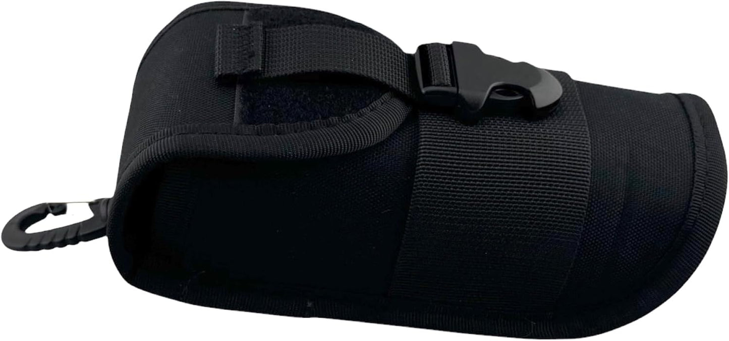 Tactical MOLLE Hard Glasses Case, Black