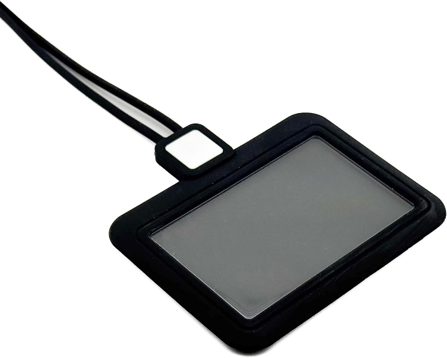 Clear Dual-Layer ID Badge Holder with Lanyard