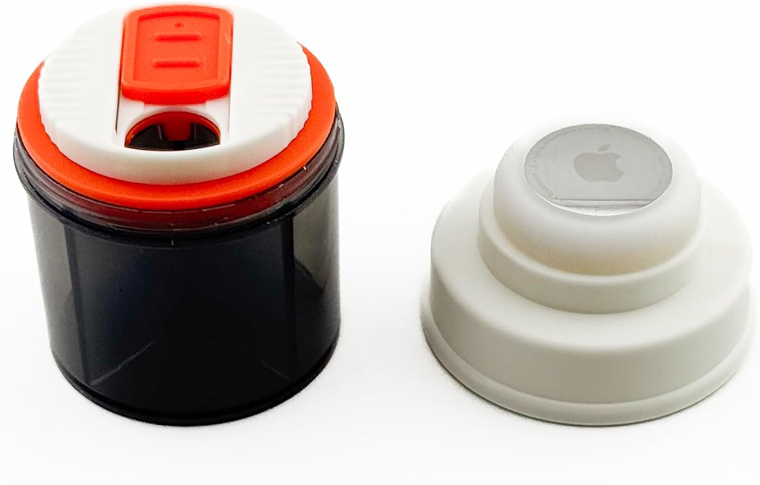 AirTag 4-Compartment Travel Pill Case