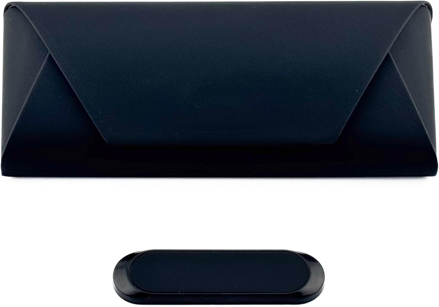 Matte Magnetic Leather Car Glasses Case