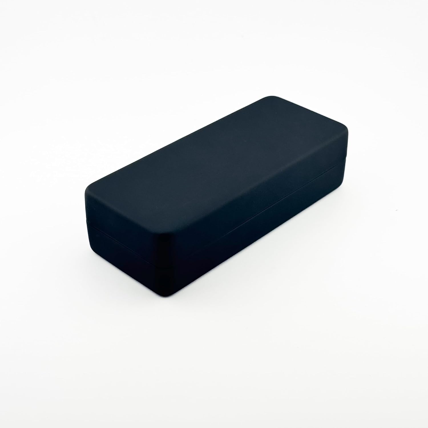 Leather Rectangular Sunglasses Case with AirTag