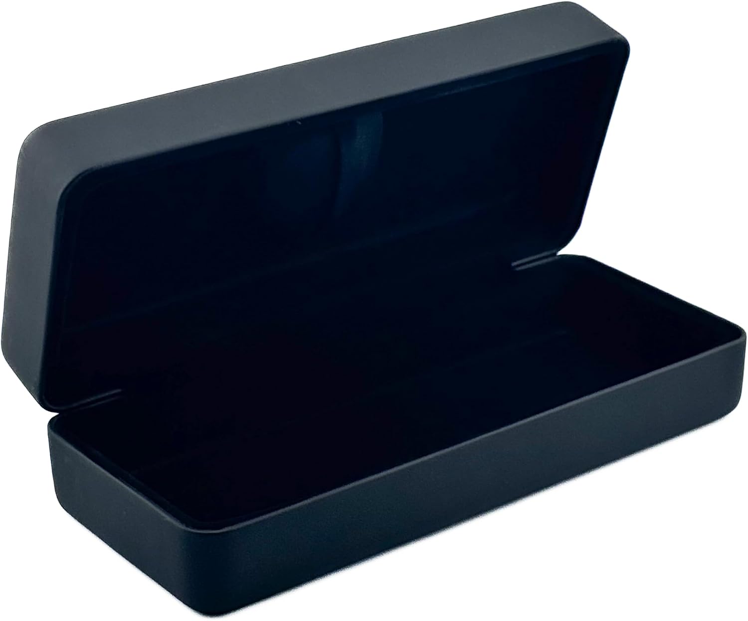 Leather Rectangular Sunglasses Case with AirTag