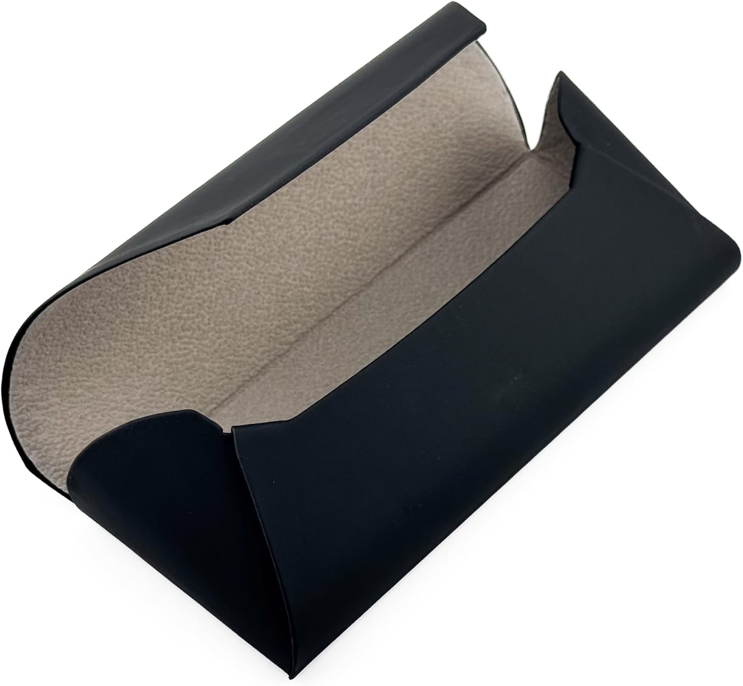 Matte Magnetic Leather Car Glasses Case