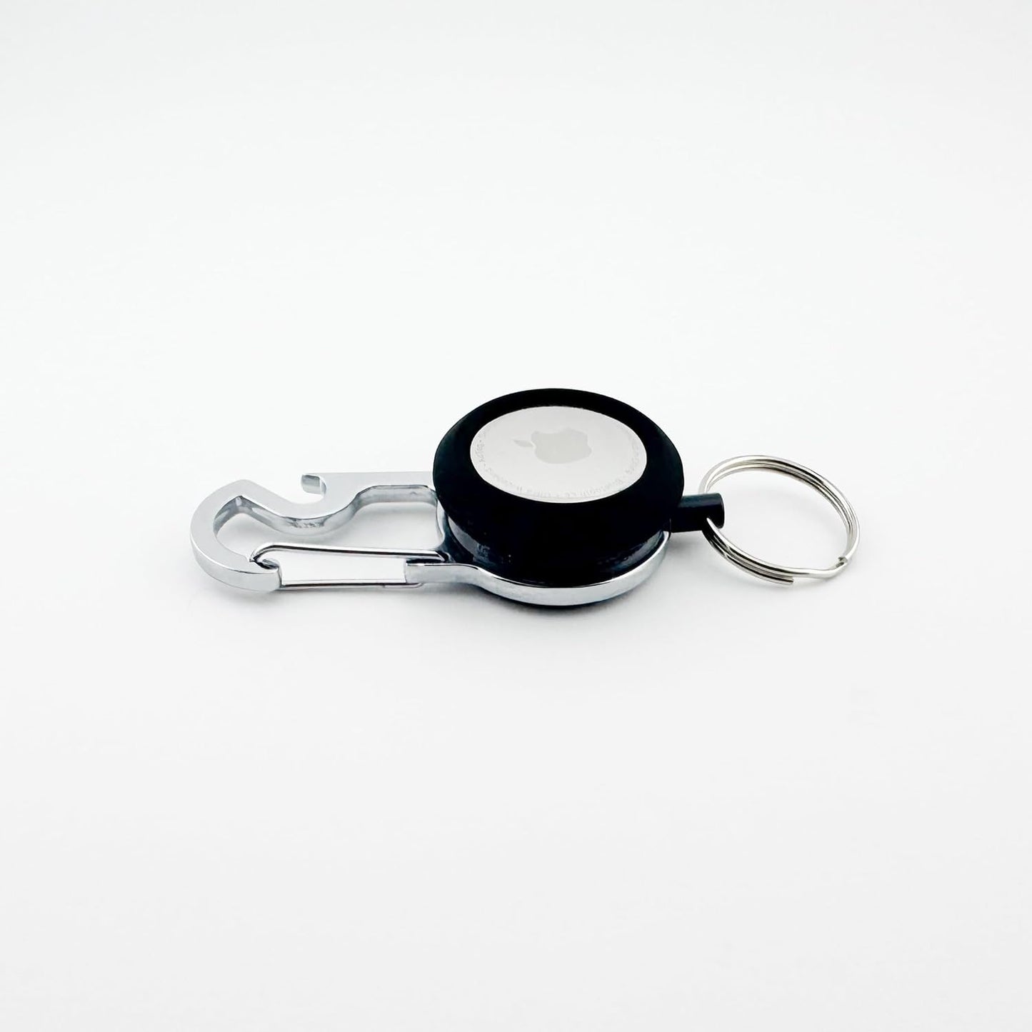 AirTag Carabiner Keychain with Bottle Opener