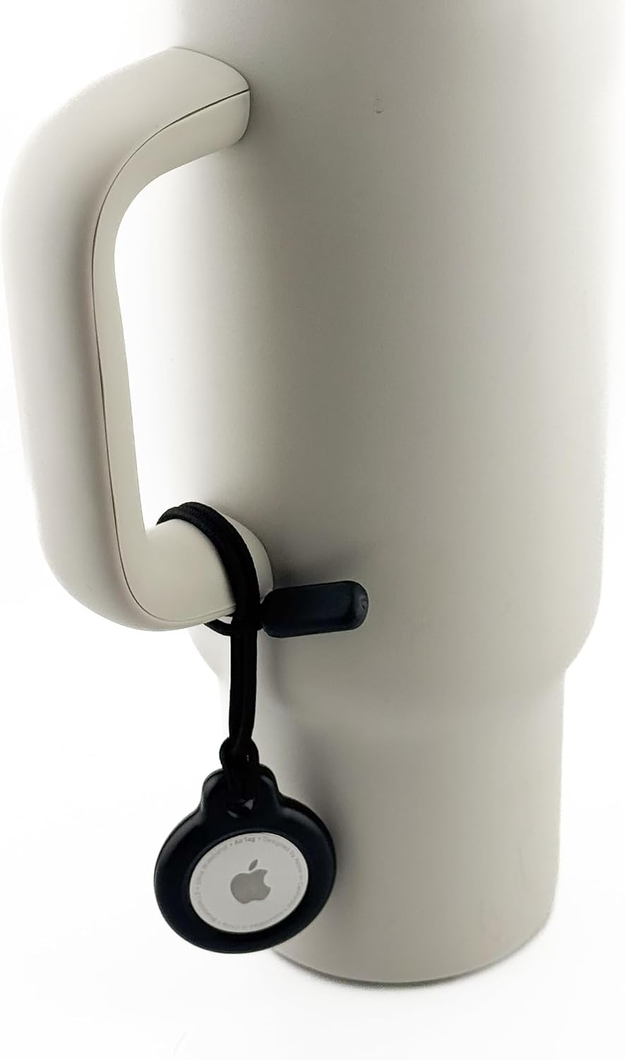 Water Bottle AirTag Holder Strap, Black