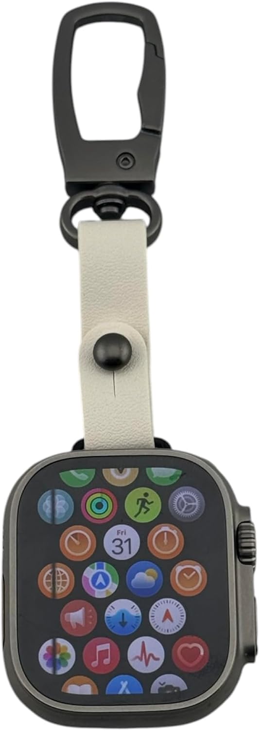 Swivel Clip Keychain Holder Compatible with Apple Watch 42/44/45/49mm