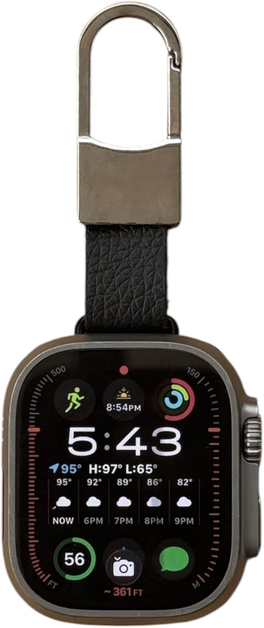 Keychain Clip Strap compatible with Apple Watch 42/44/45/49mm