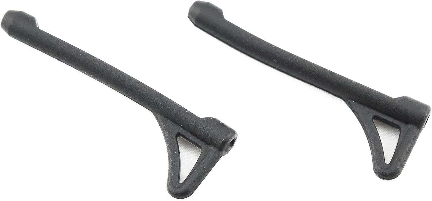 Silicone Eyeglass Ear Grips, 1 Pair, Black