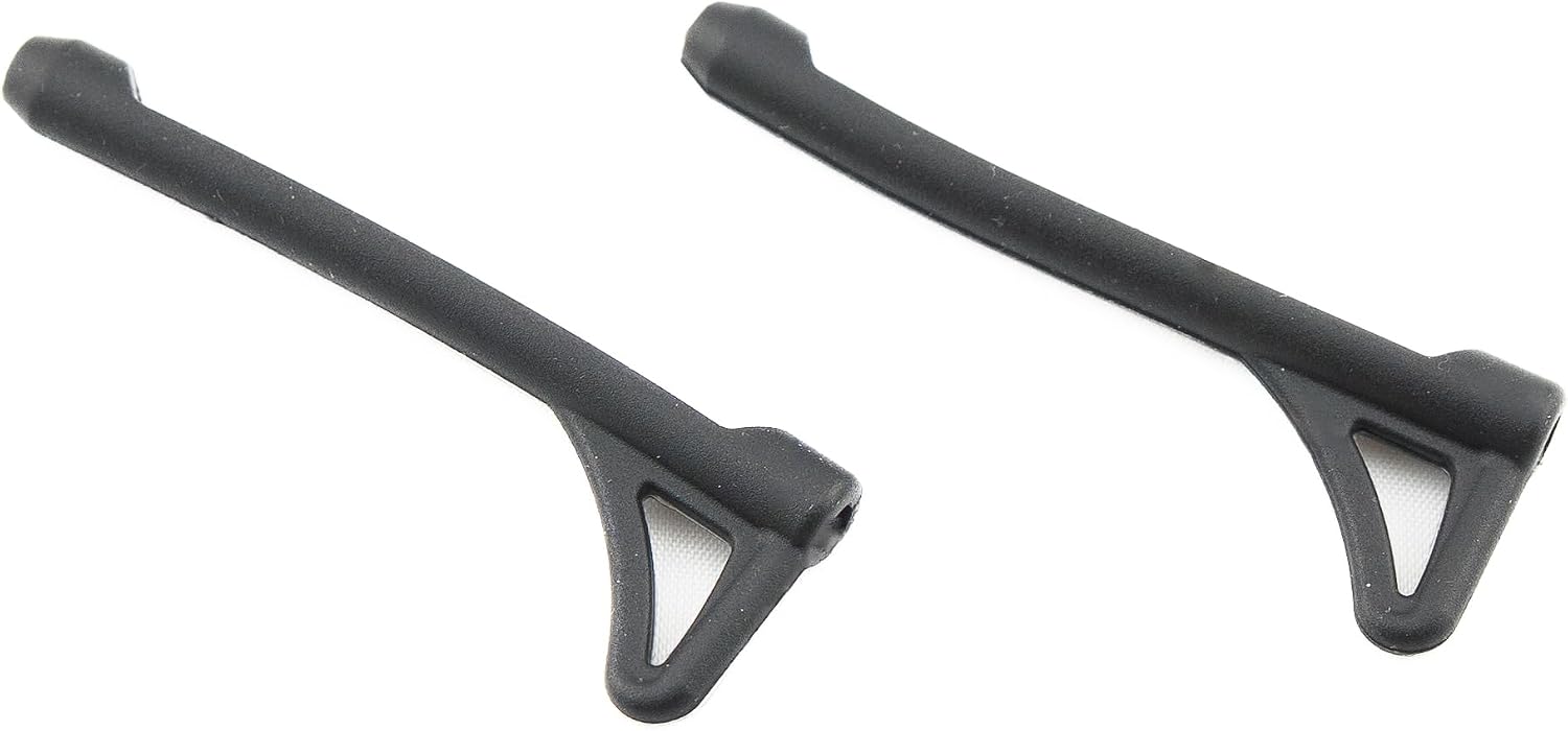 Silicone Eyeglass Ear Grips, 1 Pair, Black