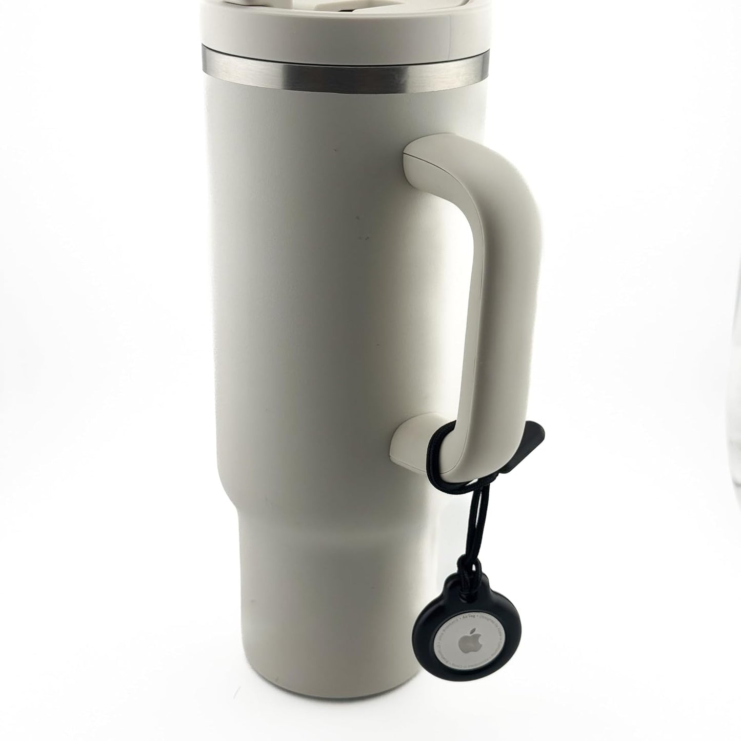 Water Bottle AirTag Holder Strap, Black