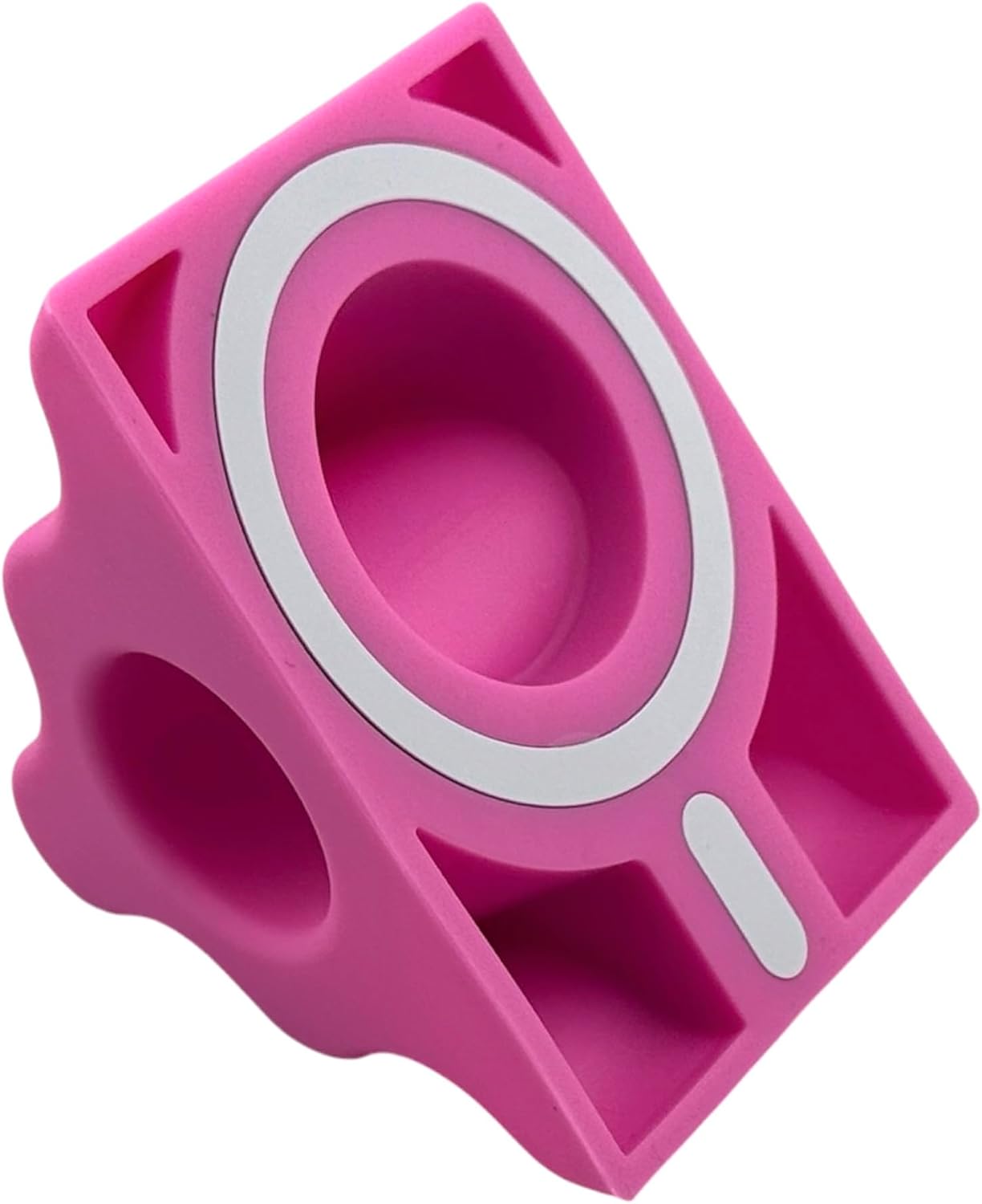 Pink Silicone Phone Grip Compatible with MagSafe iPhone
