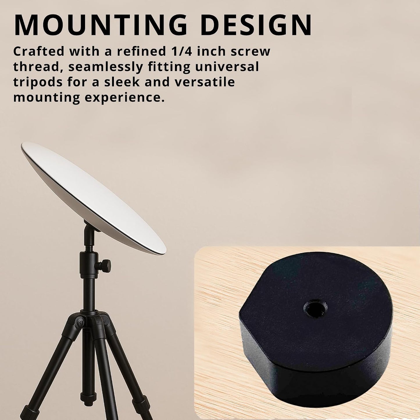 Starlink Mini Tripod Adapter, 1/4-20