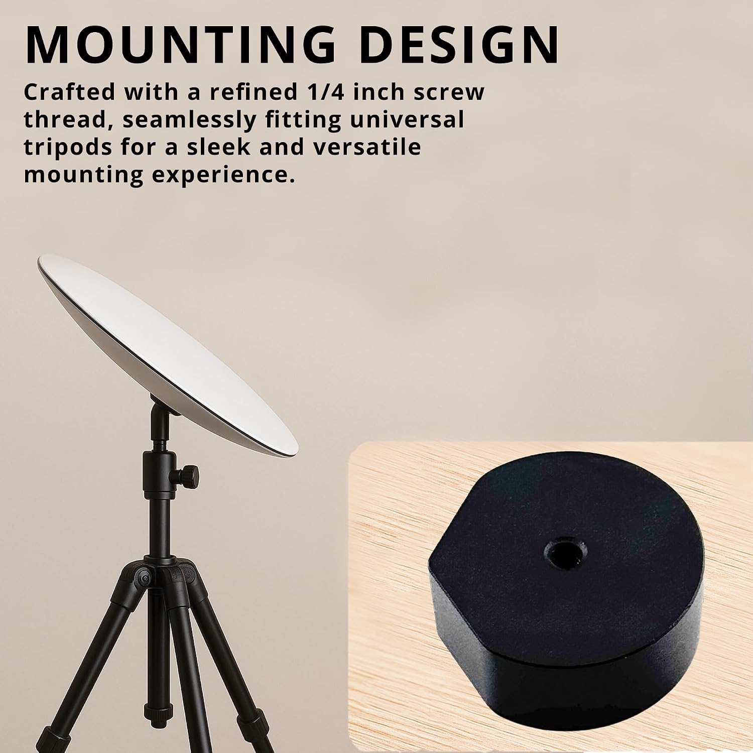 Starlink Mini Tripod Adapter, 1/4-20