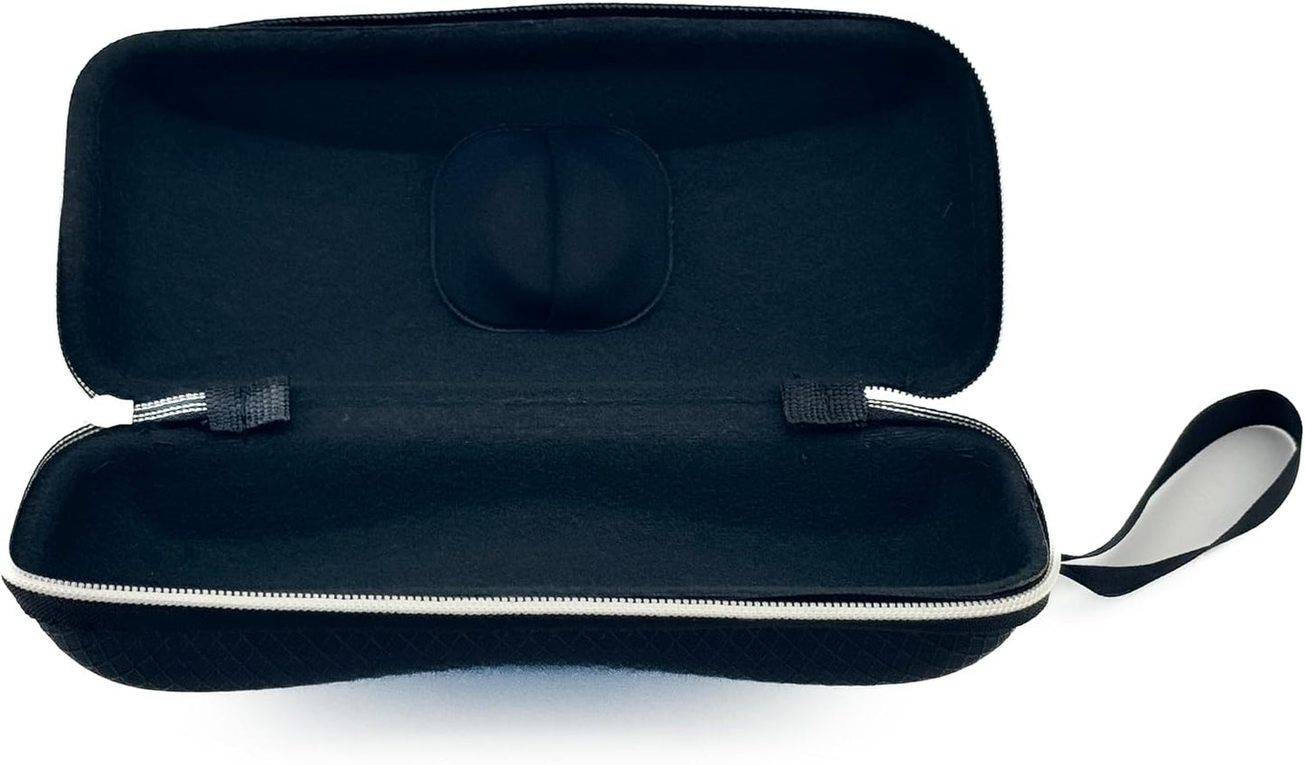 Hard-Shell Zip Glasses Case with AirTag Holder