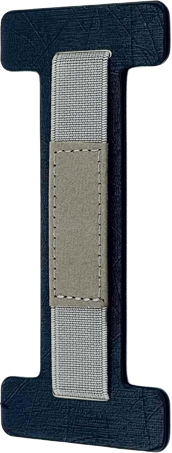 Tablet Hand Strap, Elastic, Black/Gray