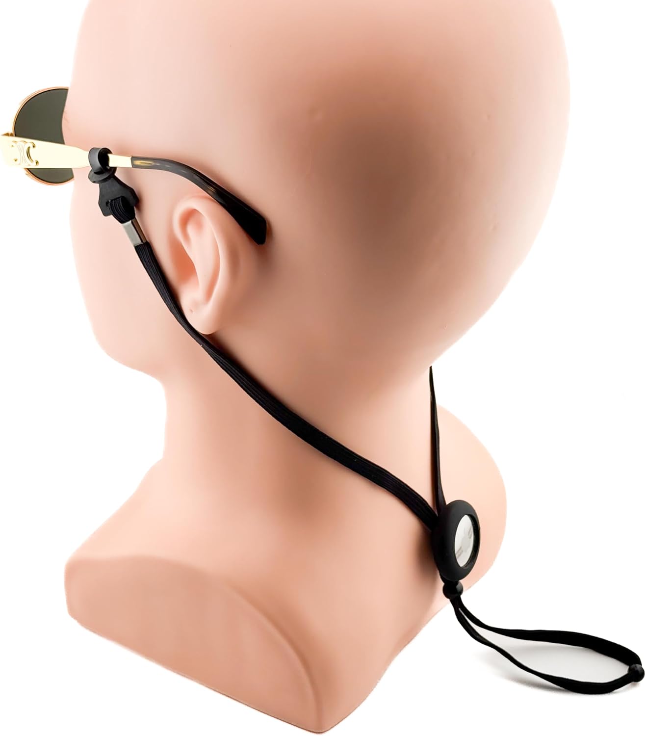 AirTag Glasses Strap with Rubber Grips and Small Case