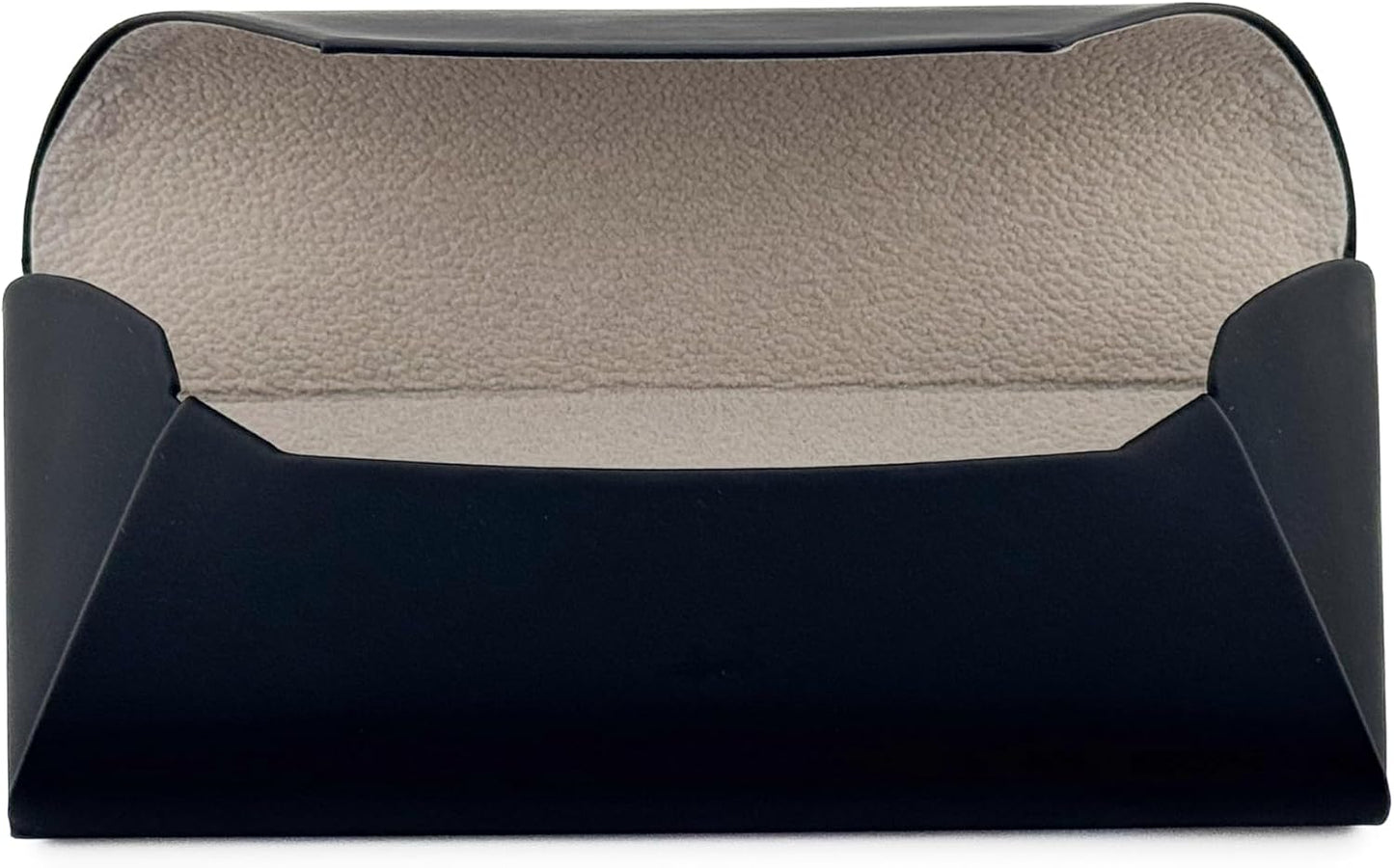 Matte Magnetic Leather Car Glasses Case