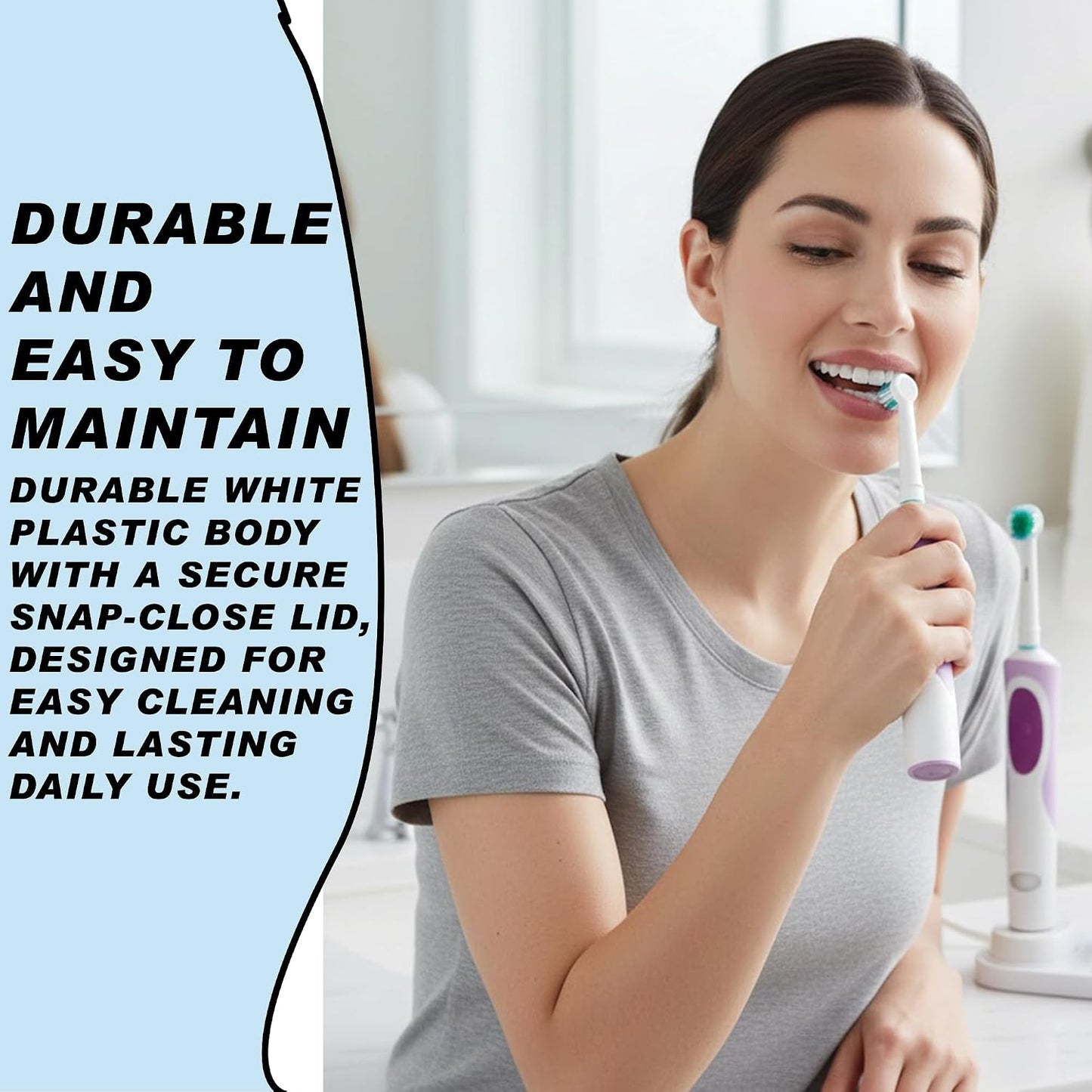 Oral-B Type 3757 Toothbrush Holder, 4 Heads