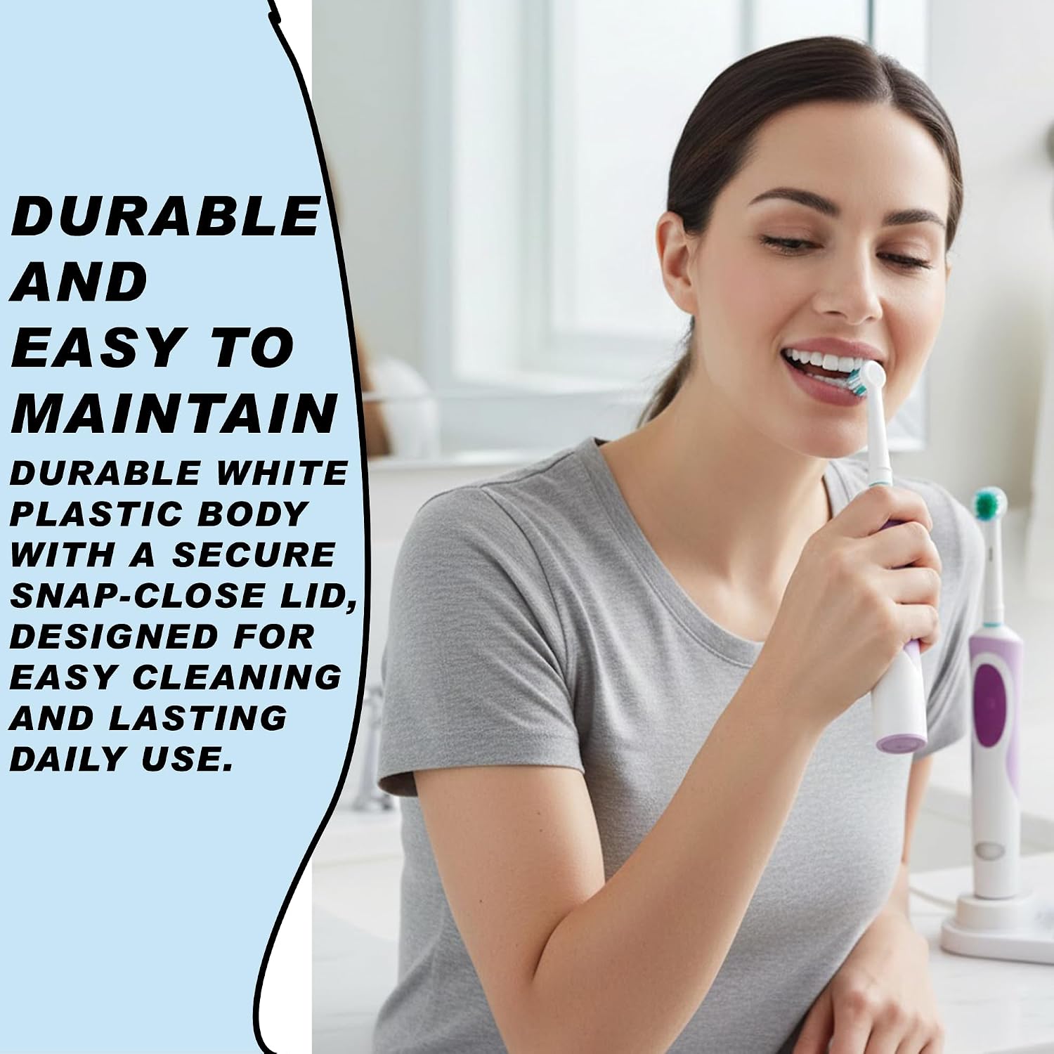 Oral-B Type 3757 Toothbrush Holder, 4 Heads