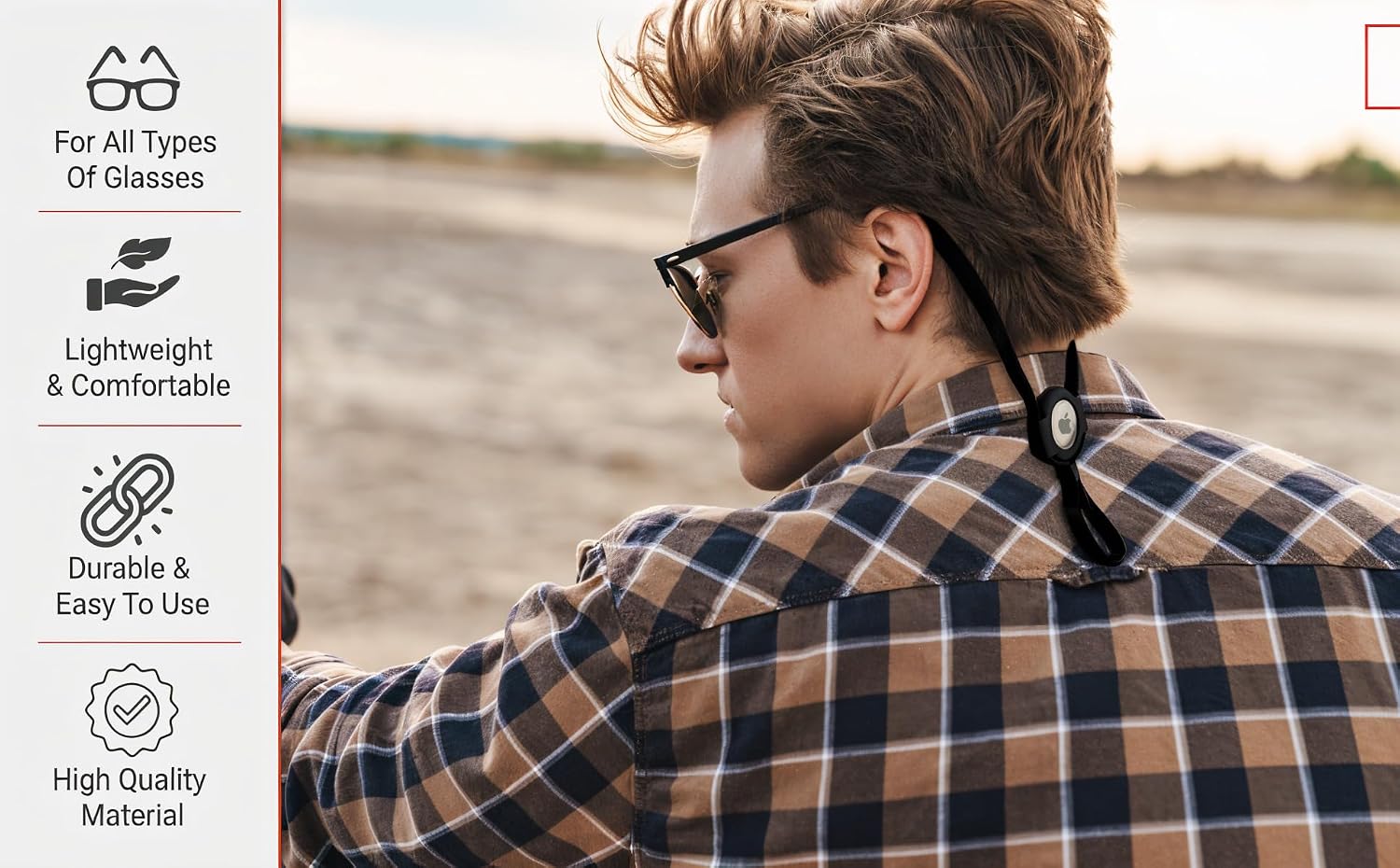AirTag Eyeglass Lanyard