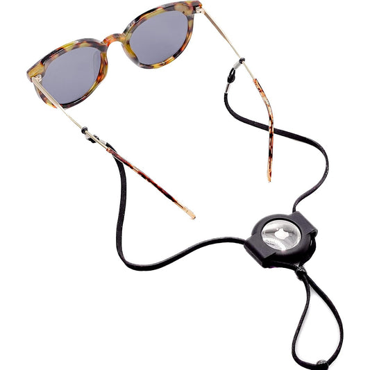 AirTag Eyeglass Rope Strap, Black